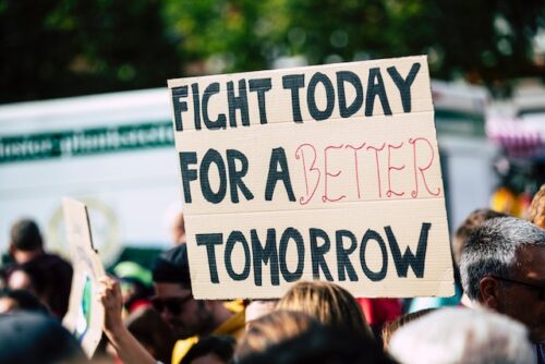 protest sign